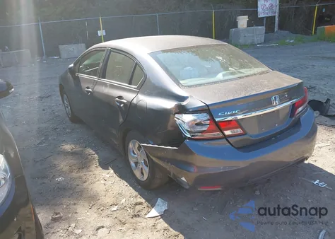 2015 Honda Civic Lx z USA, uszkodzony, nr VIN 2HGFB2F58FH503087